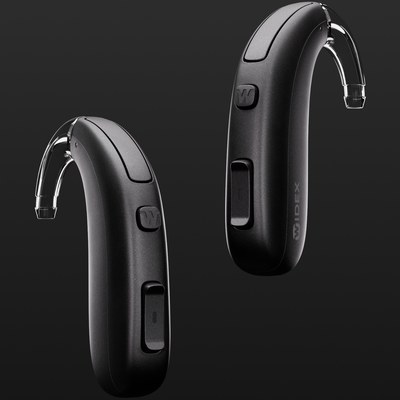 WIDEX 耳背型助聽器機身 科技黑